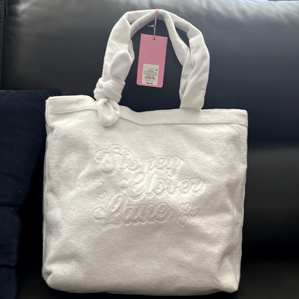 Stoney Clover Lane x Target White Tote Bag